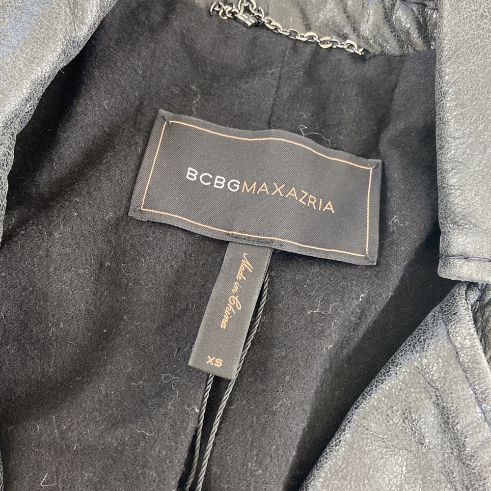Bcbg Leather Jacket - image 2